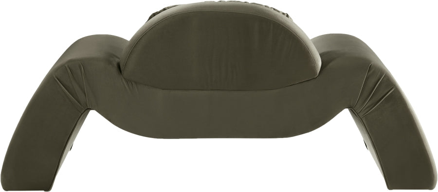 Austin Velvet Upholstered Accent Chair