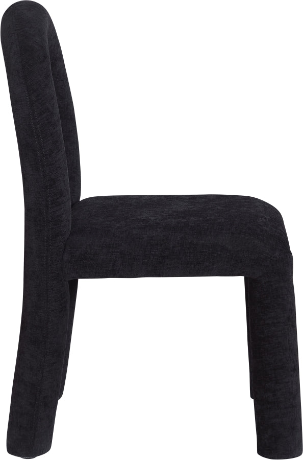 Amari Chenille Fabric Upholstered Dining Chair