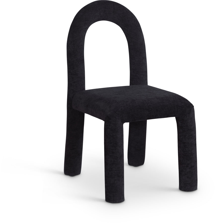 Amari Chenille Fabric Upholstered Dining Chair