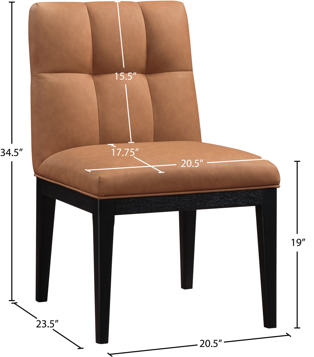 Adrian Vegan Leather Upholstered Dining Side Chair