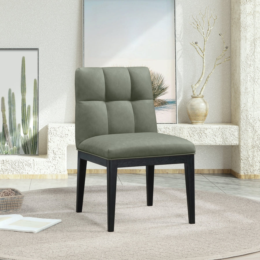 Adrian Vegan Leather Upholstered Dining Side Chair