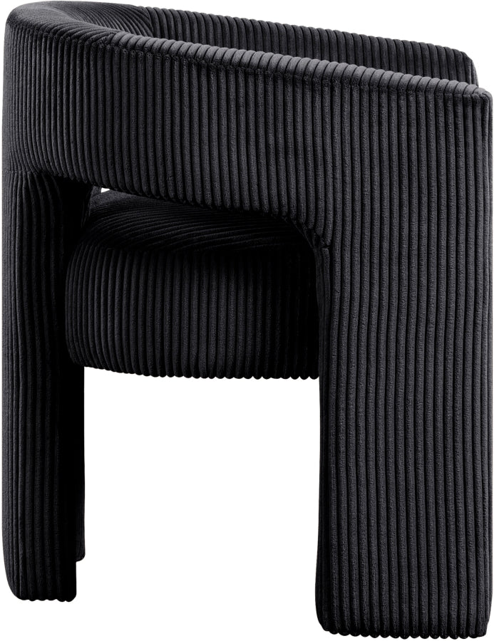 Riz Corduroy Upholstered Accent Chair / Dining Chair