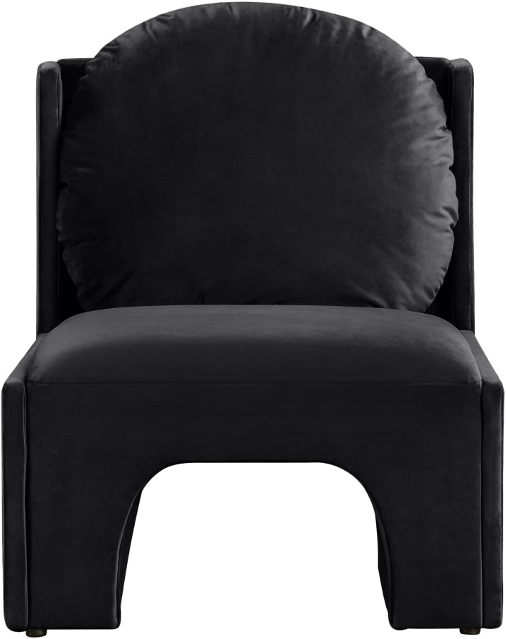 Sigma Velvet Upholstered Accent Chair