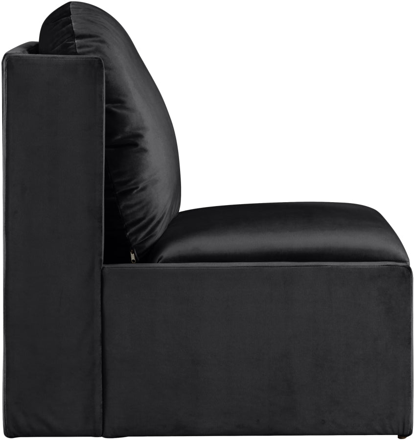 Sigma Velvet Upholstered Accent Chair