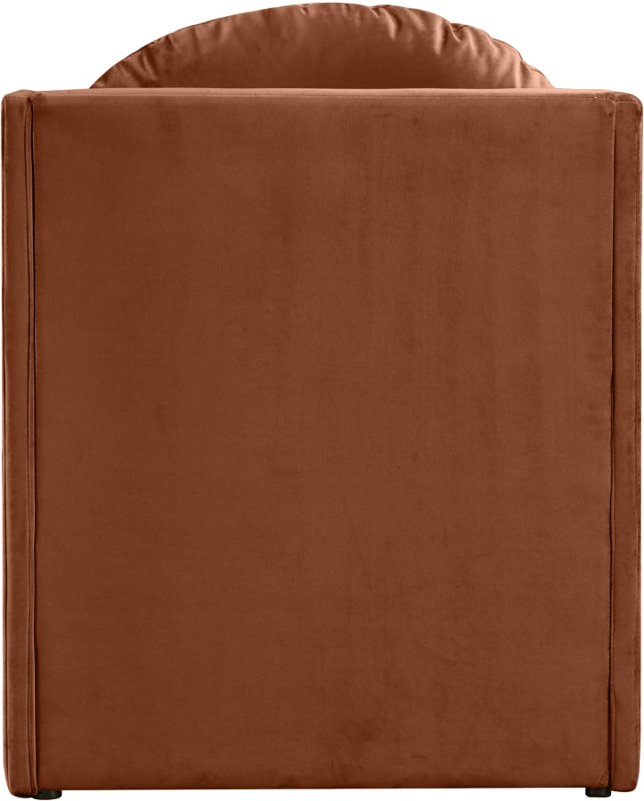 Sigma Velvet Upholstered Accent Chair