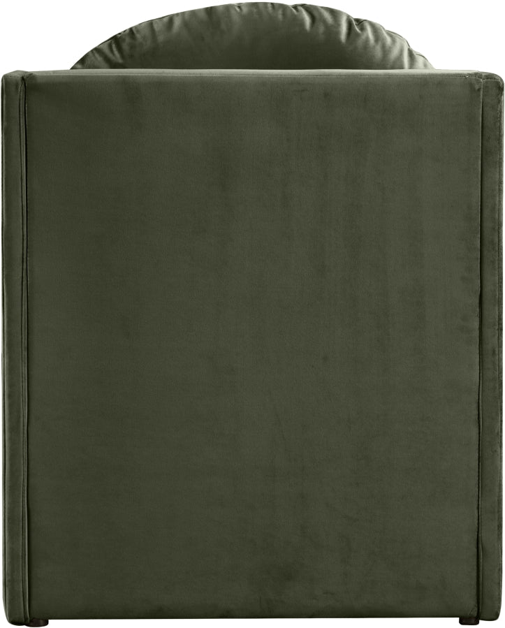 Sigma Velvet Upholstered Accent Chair
