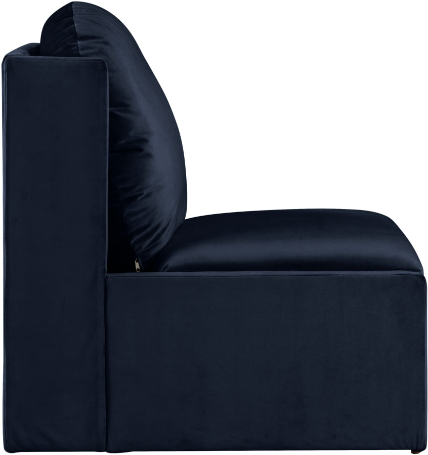 Sigma Velvet Upholstered Accent Chair