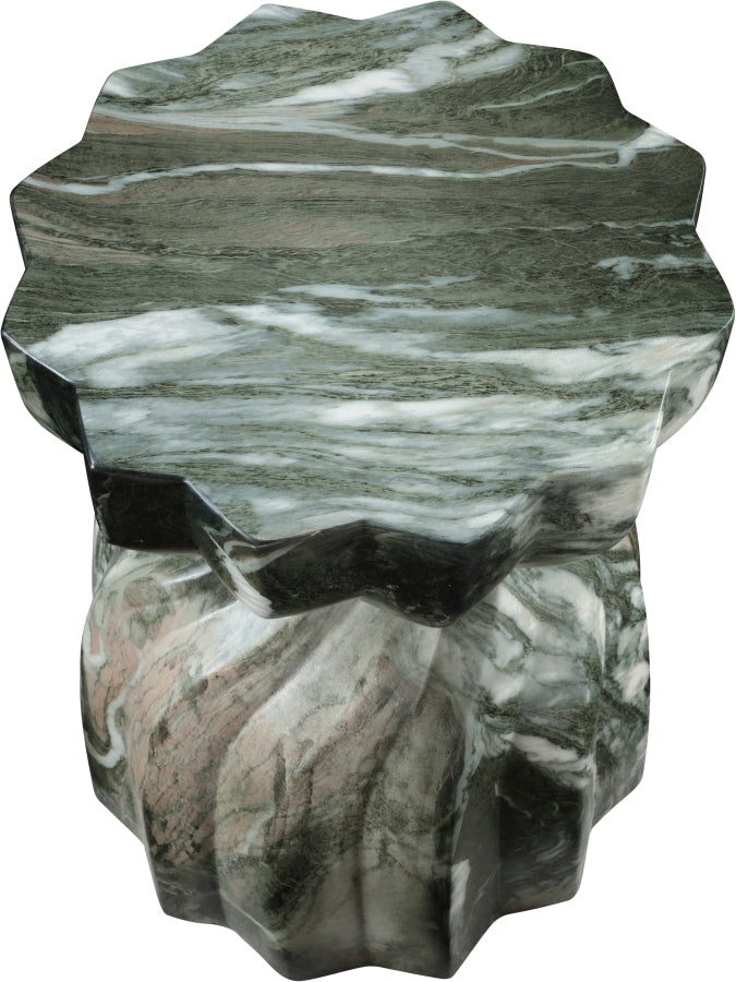 Caserta Marble Finish Indoor / Outdoor Concrete End Table