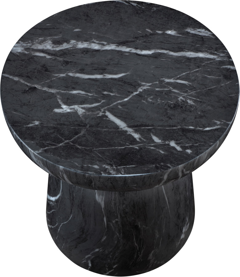 Avellino Marble Finish Indoor / Outdoor Concrete End Table