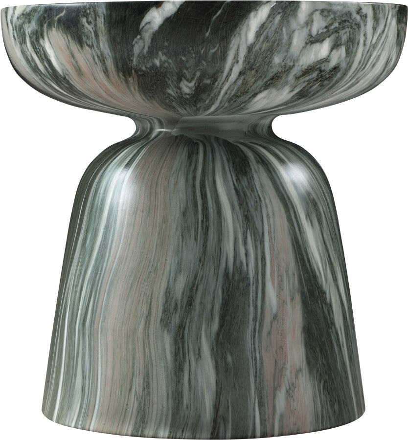 Avellino Marble Finish Indoor / Outdoor Concrete End Table