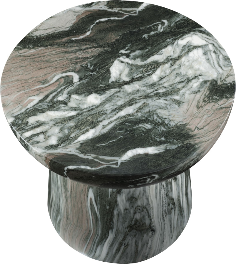 Avellino Marble Finish Indoor / Outdoor Concrete End Table