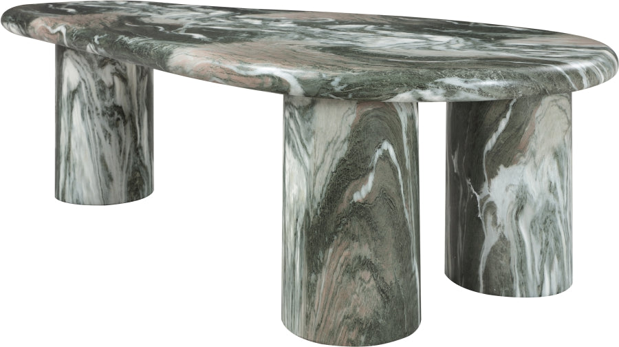 Sassari Marble Finish Indoor / Outdoor Concrete Coffee Table
