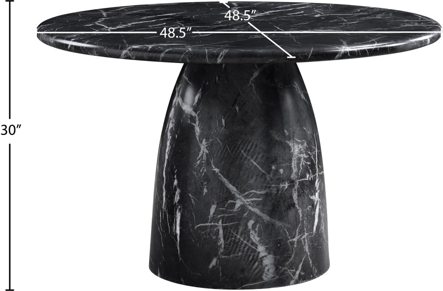 Cosenza Marble Finish Indoor / Outdoor Concrete Dining Table