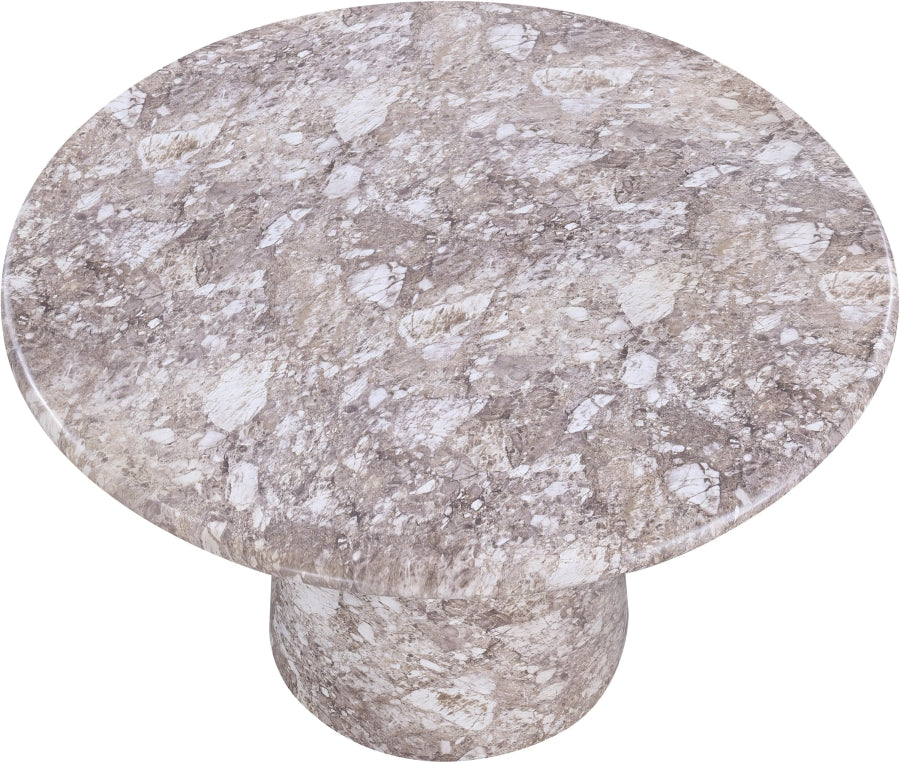 Cosenza Marble Finish Indoor / Outdoor Concrete Dining Table