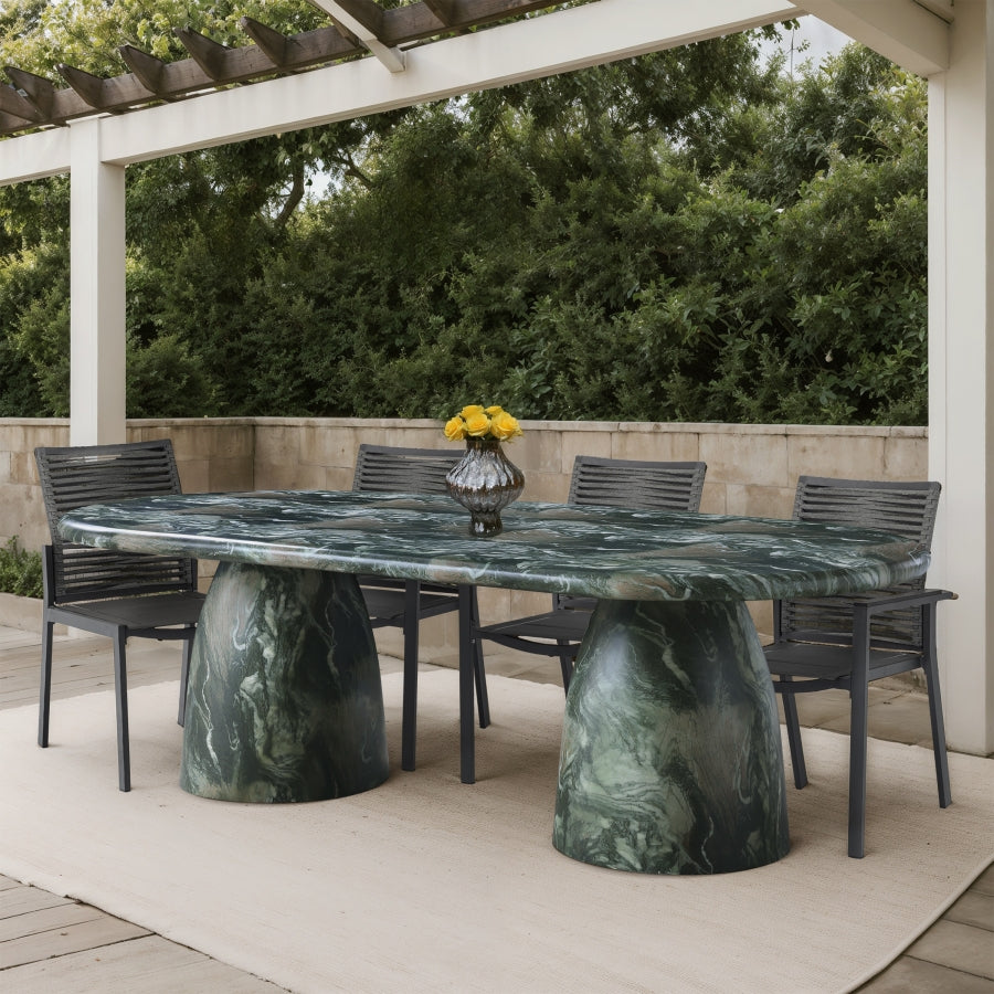 Cosenza Marble Finish Indoor / Outdoor Concrete Dining Table