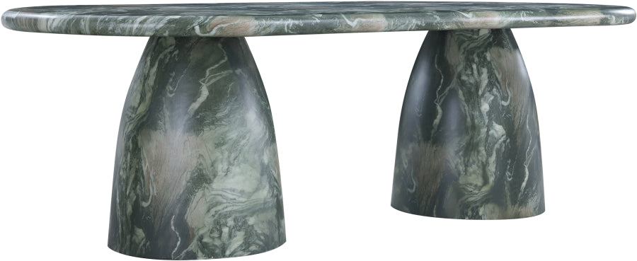Cosenza Marble Finish Indoor / Outdoor Concrete Dining Table