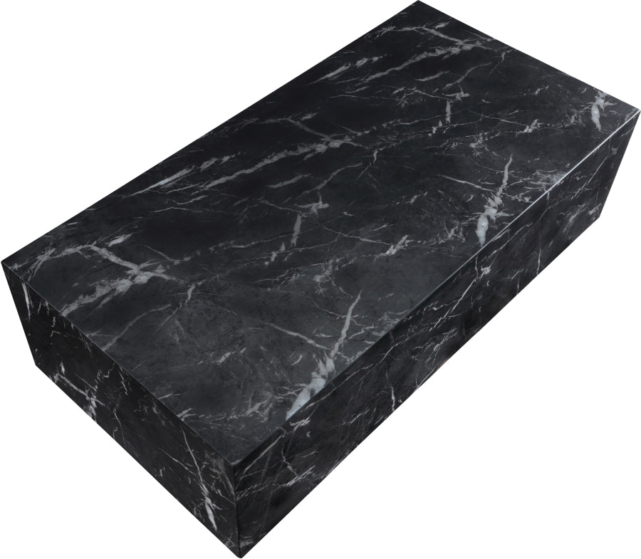 Piazza Marble Finish Indoor/Outdoor Concrete Coffee Table