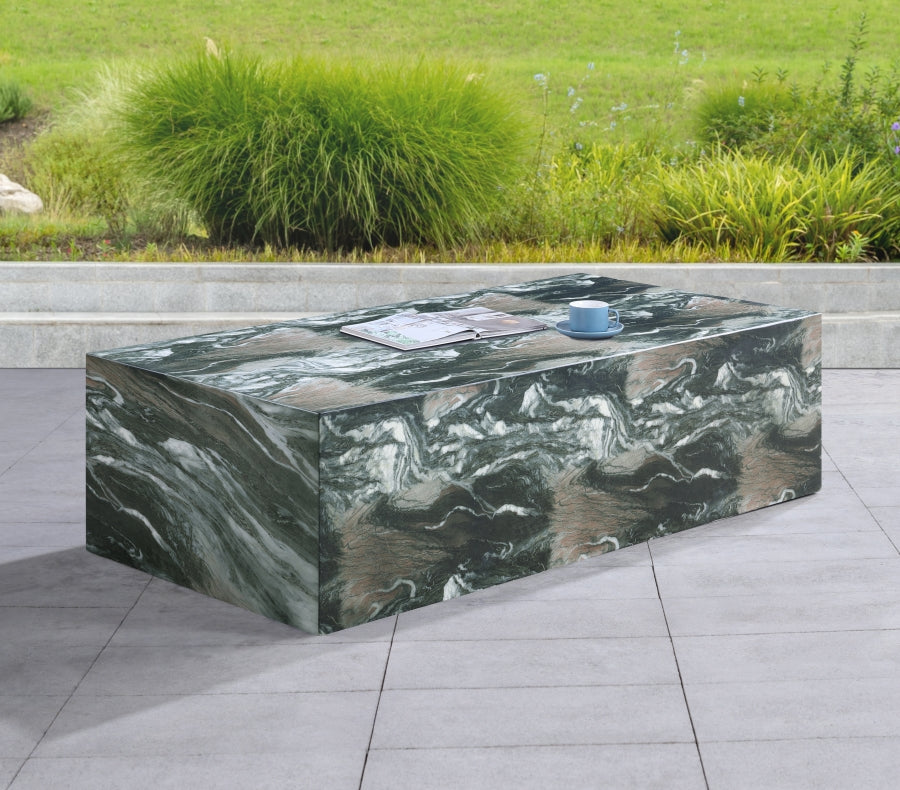 Piazza Marble Finish Indoor/Outdoor Concrete Coffee Table