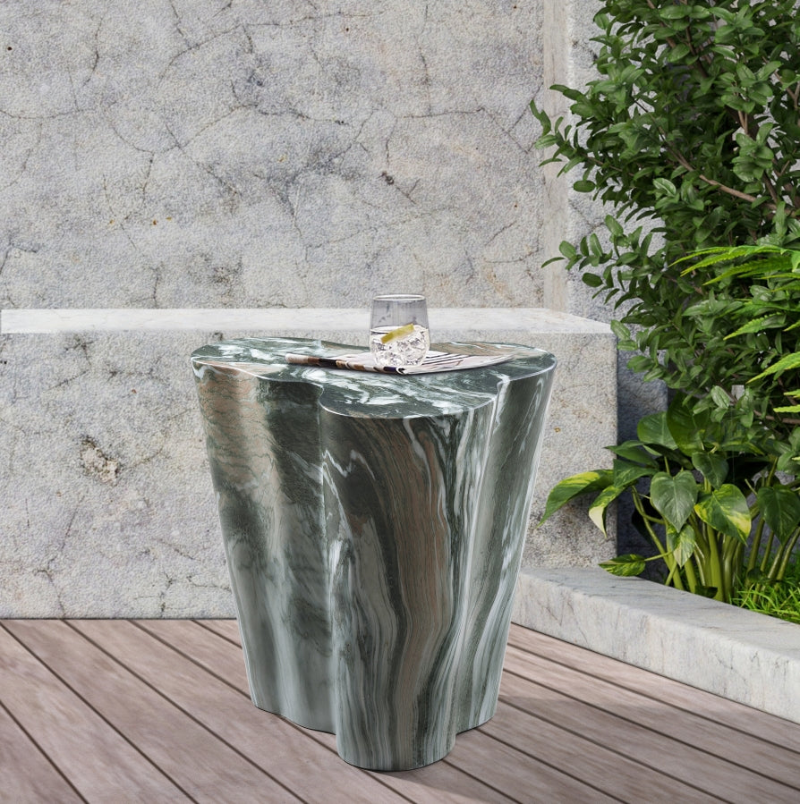 Monza Marble Finish Indoor / Outdoor Concrete End / Side Table