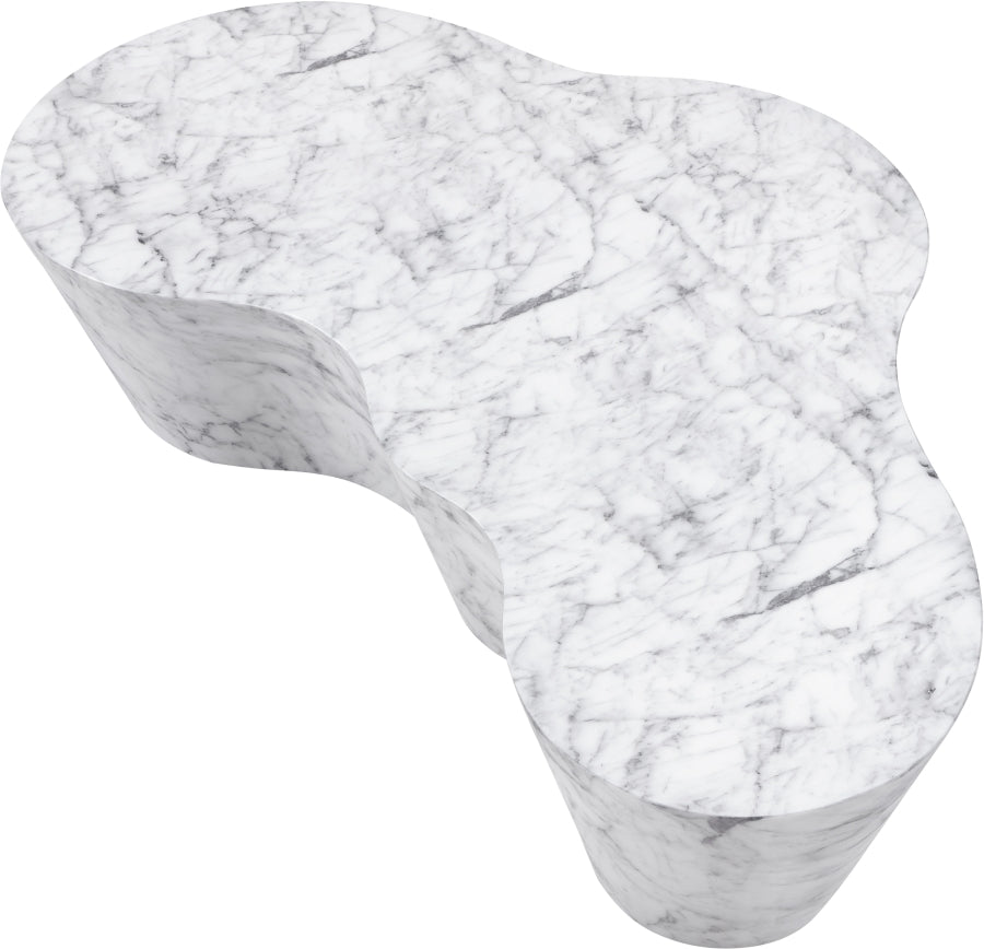 Monza Marble Finish Indoor/Outdoor Concrete Coffee Table