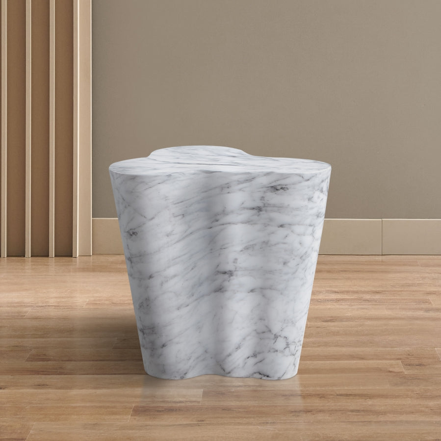 Monza Marble Finish Indoor / Outdoor Concrete End / Side Table