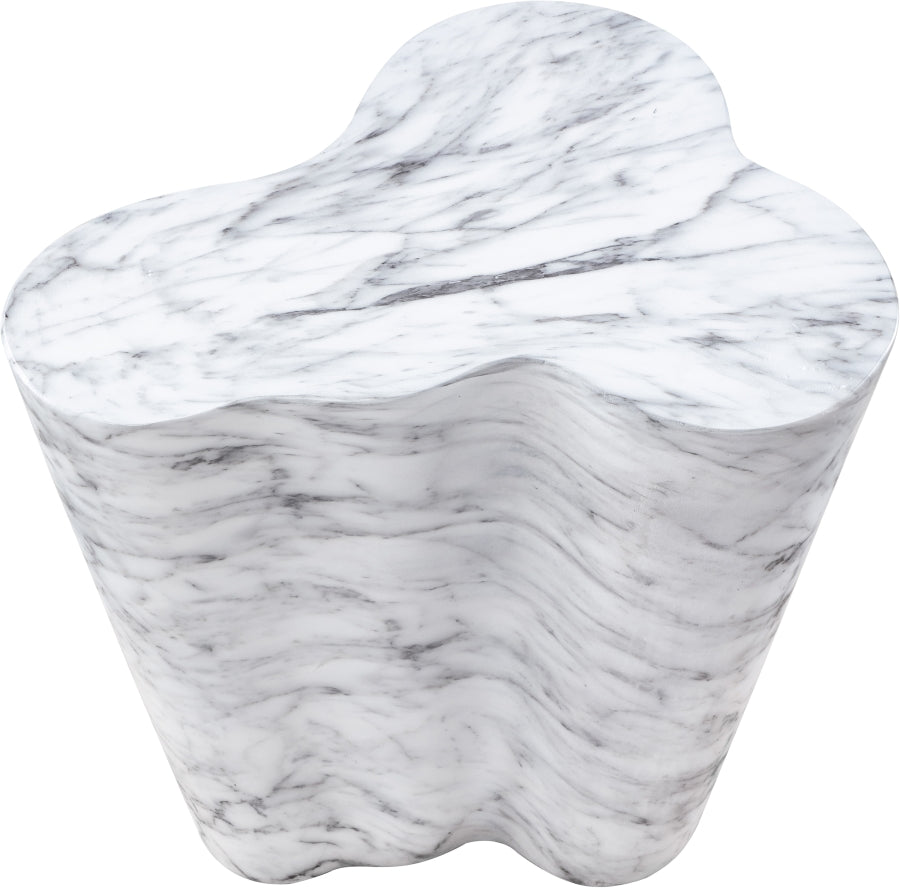 Monza Marble Finish Indoor / Outdoor Concrete End / Side Table