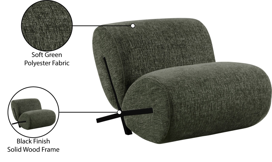 Akira Fabric Upholstered Accent Chair