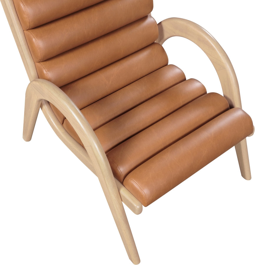 Randal Vegan Leather Upholstered Accent Chair
