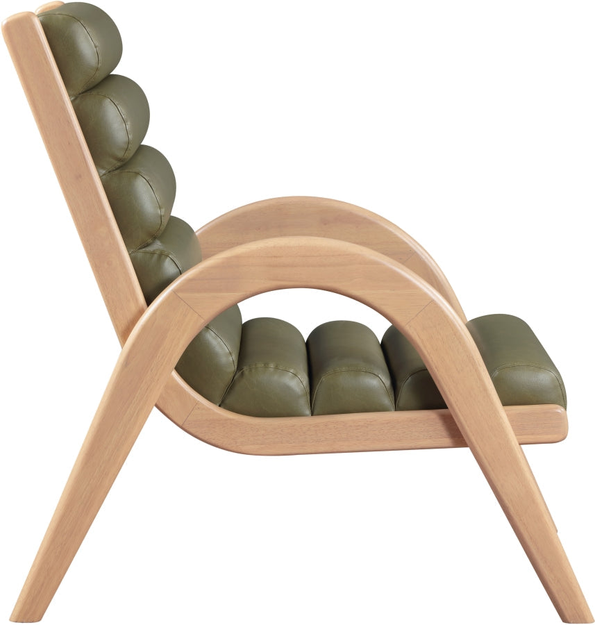 Randal Vegan Leather Upholstered Accent Chair