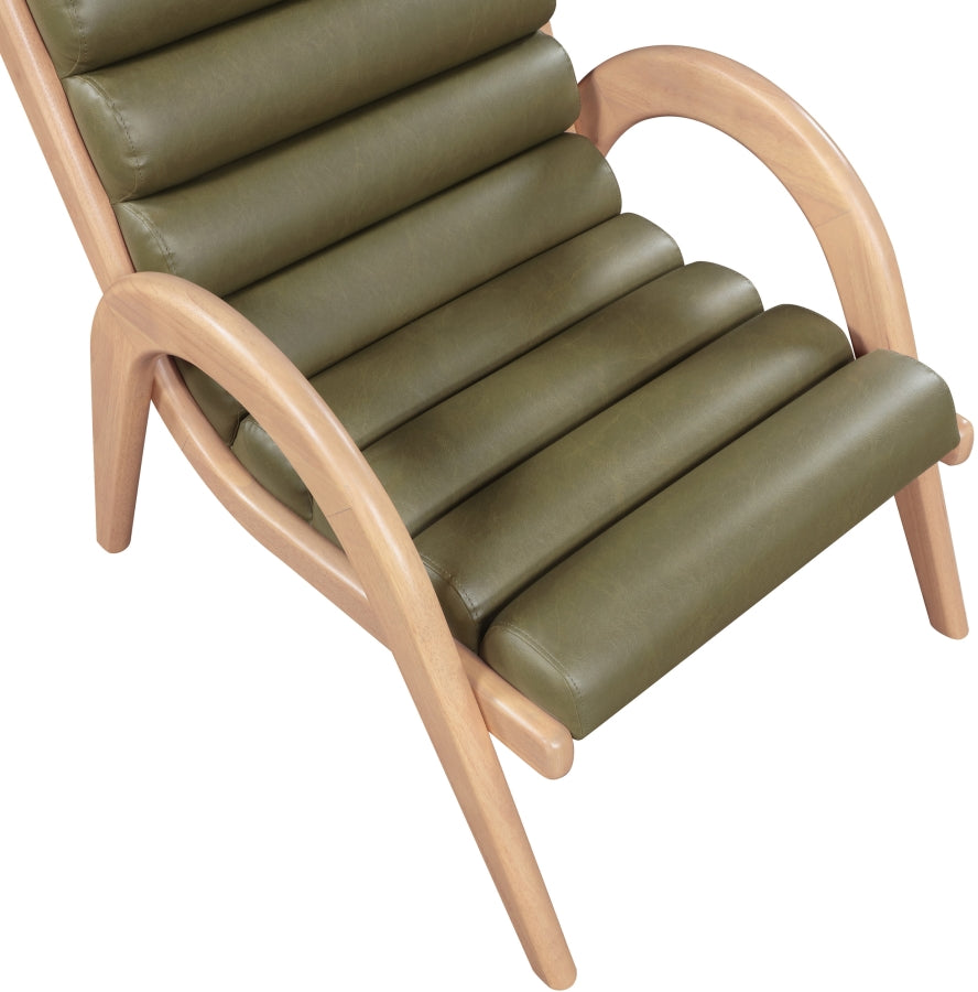Randal Vegan Leather Upholstered Accent Chair