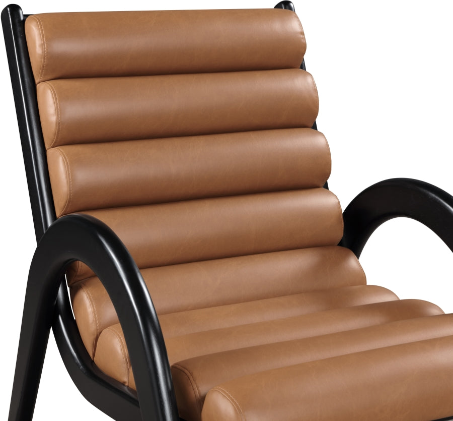 Randal Vegan Leather Upholstered Accent Chair