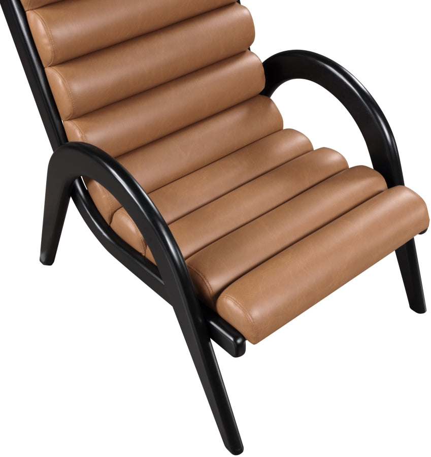 Randal Vegan Leather Upholstered Accent Chair