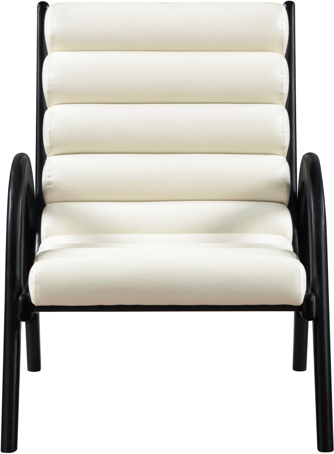 Randal Vegan Leather Upholstered Accent Chair