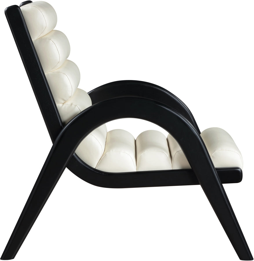 Randal Vegan Leather Upholstered Accent Chair