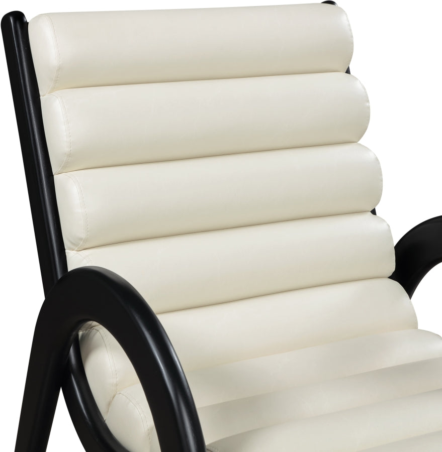 Randal Vegan Leather Upholstered Accent Chair