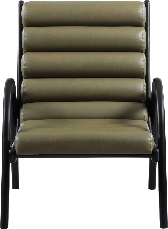 Randal Vegan Leather Upholstered Accent Chair