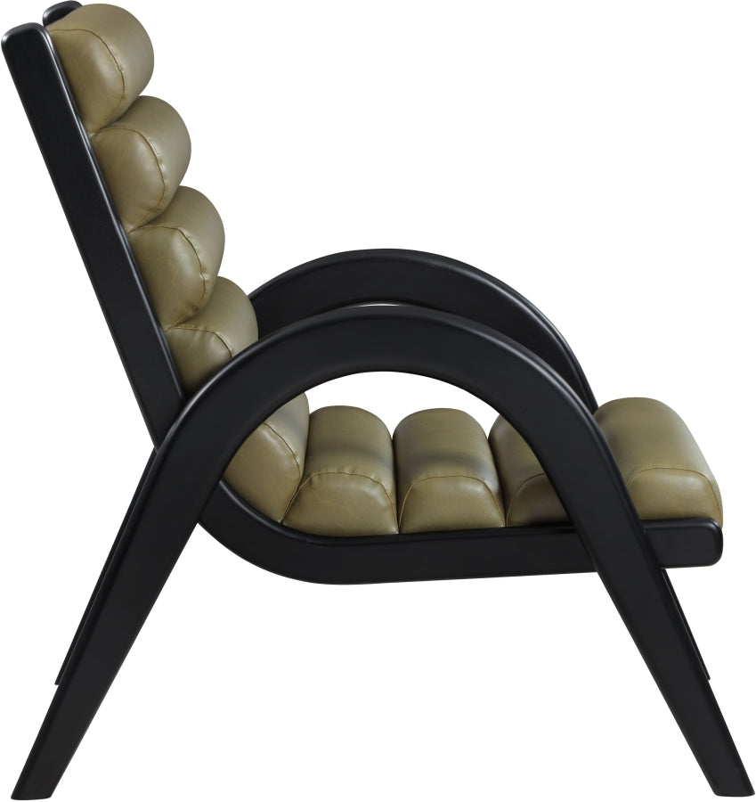 Randal Vegan Leather Upholstered Accent Chair