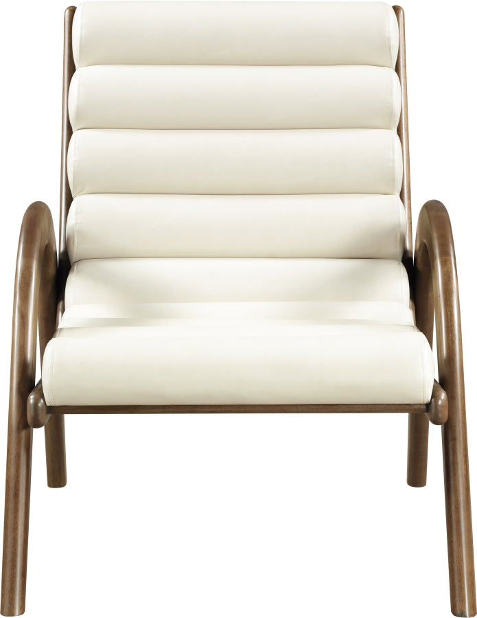 Randal Vegan Leather Upholstered Accent Chair
