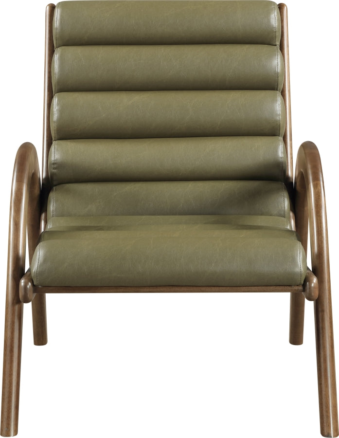 Randal Vegan Leather Upholstered Accent Chair