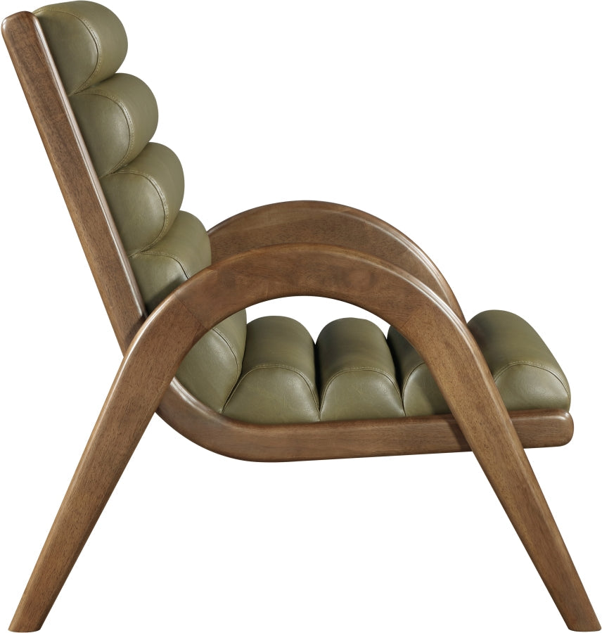 Randal Vegan Leather Upholstered Accent Chair