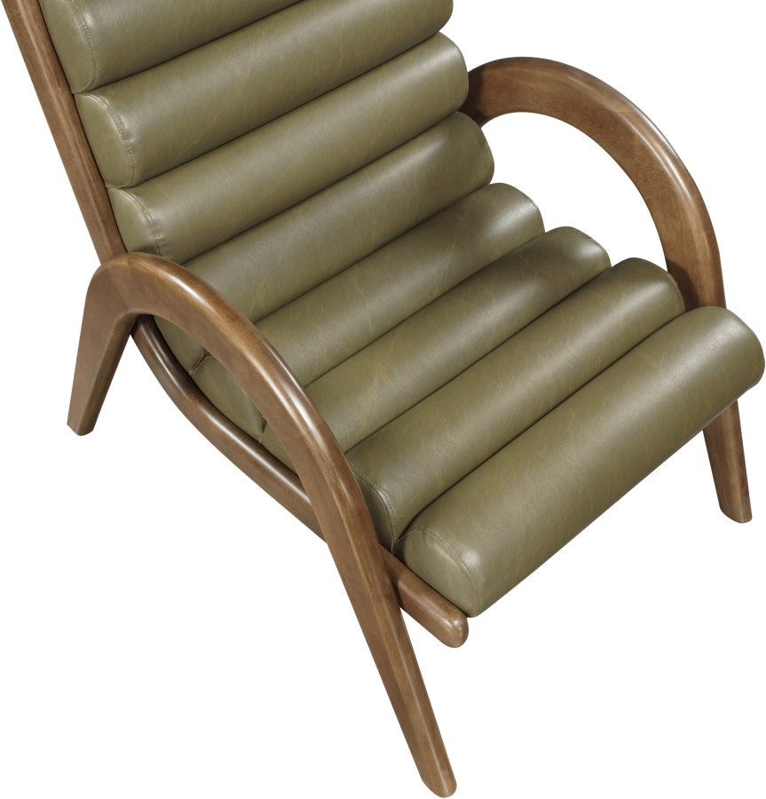 Randal Vegan Leather Upholstered Accent Chair