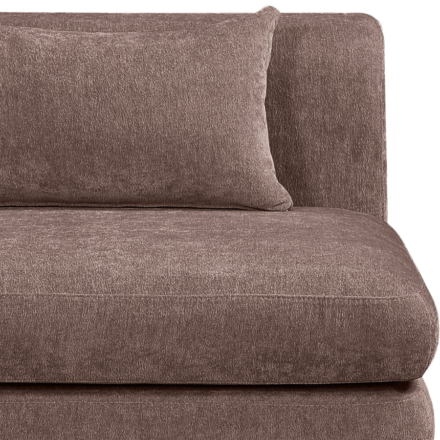 Stellar Chenille Fabric Upholstered Modular Accent Chair