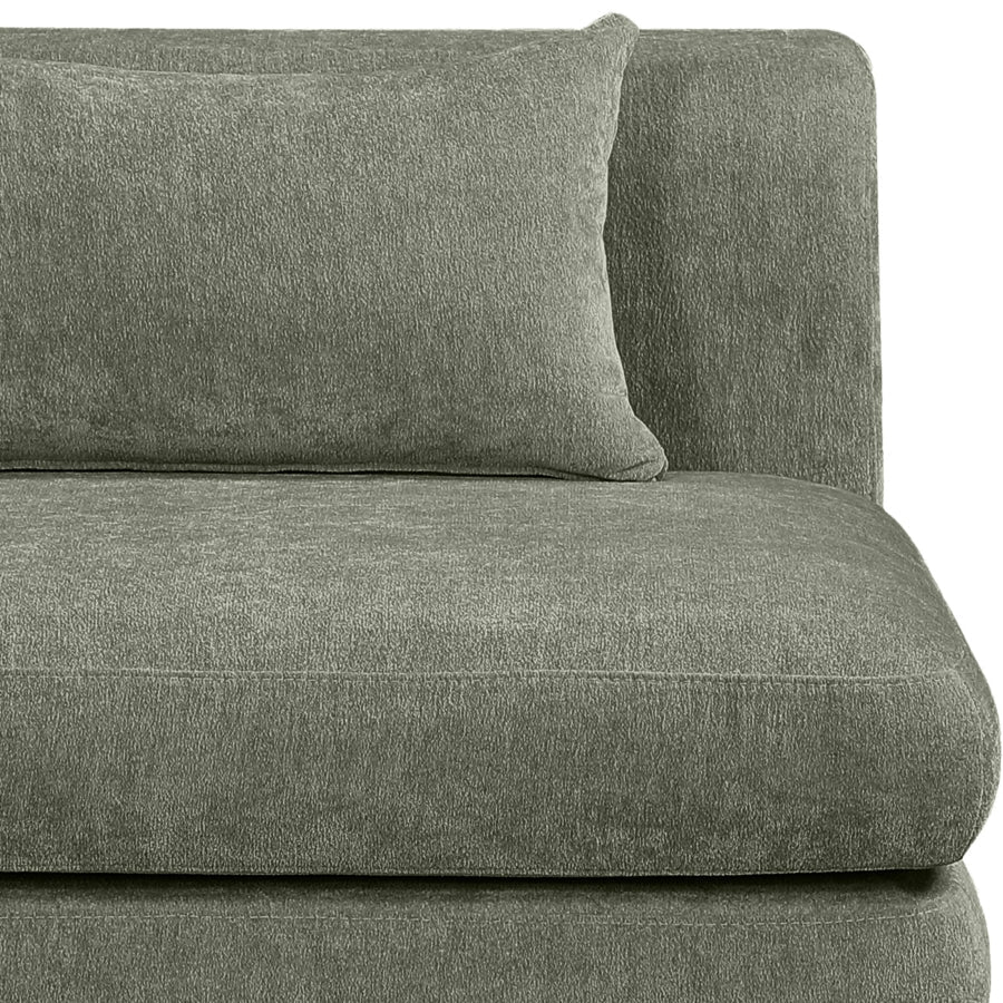 Stellar Chenille Fabric Upholstered Modular Accent Chair