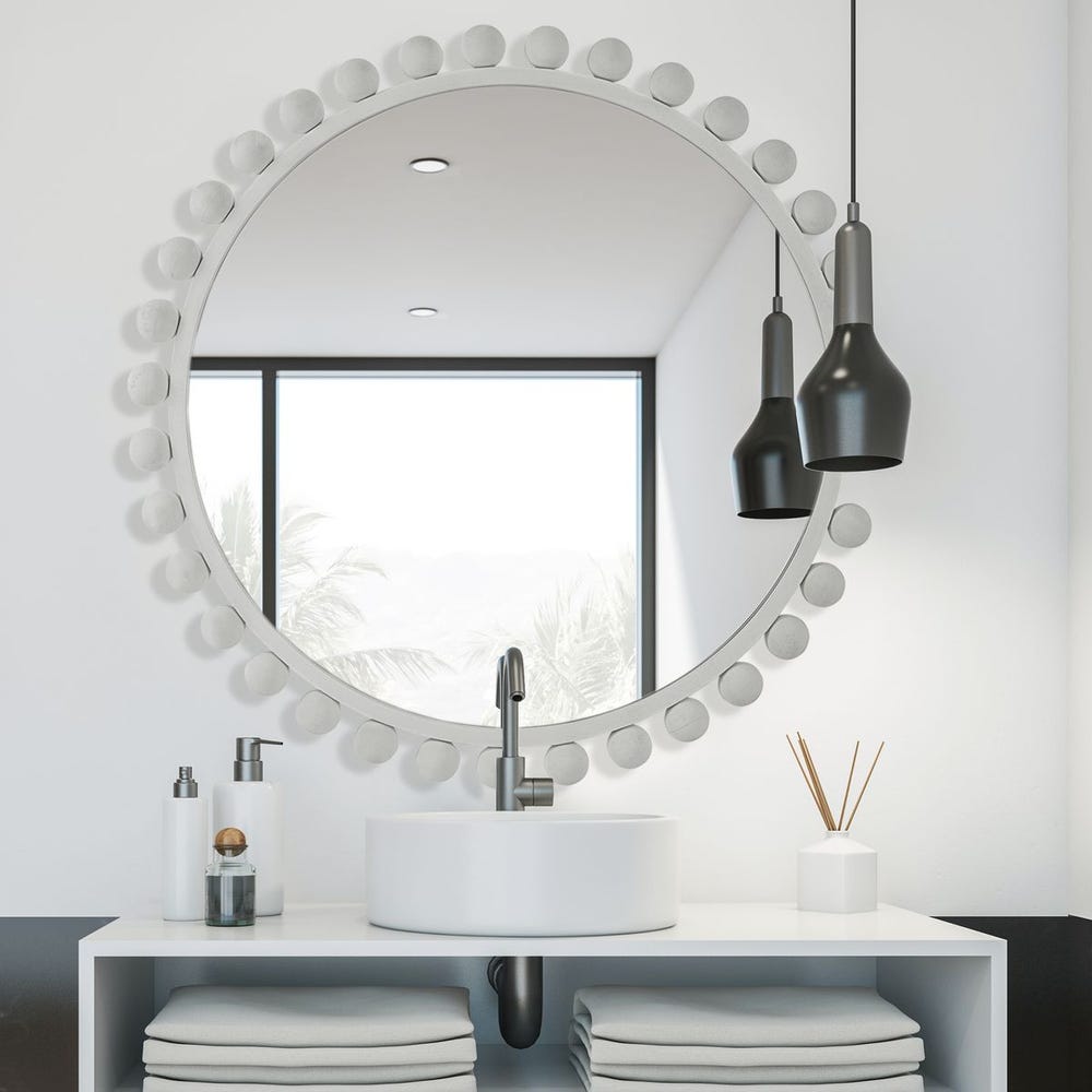 Cyra Round Mirror