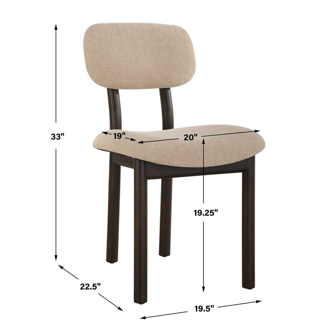 Sculpt Dining Chair, 2 Per Box, Priced Each
