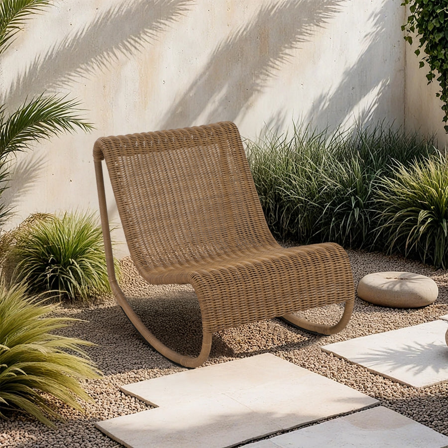 Antigua Wicker Outdoor Patio Rocking Chair