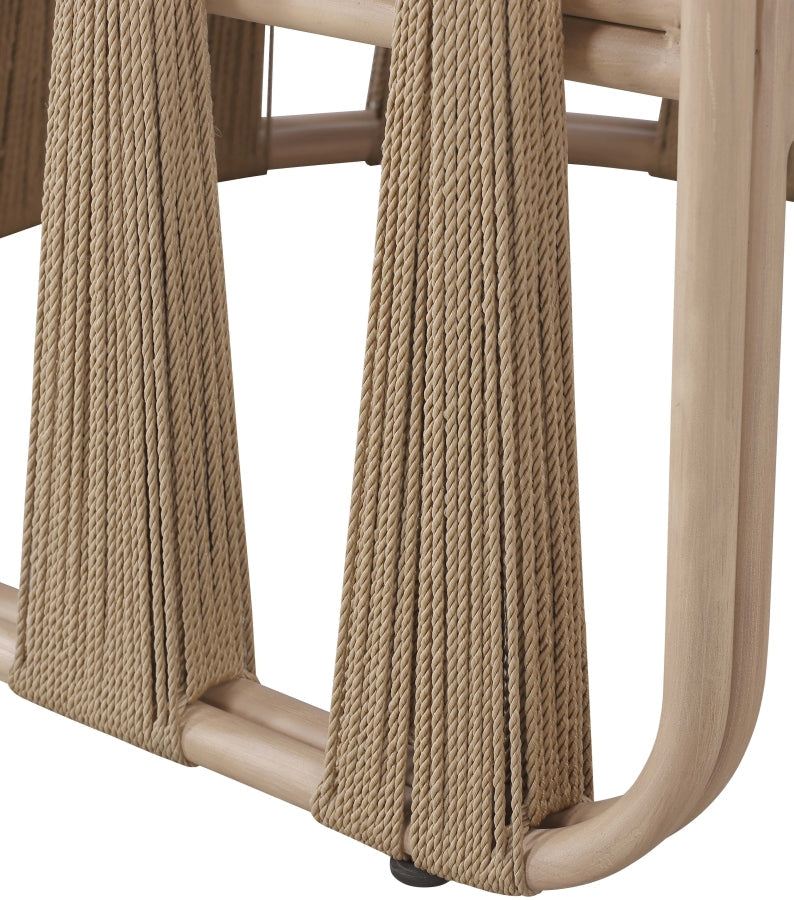 San Pietro Resilient Waterproof Fabric Upholstered Outdoor Patio Chair