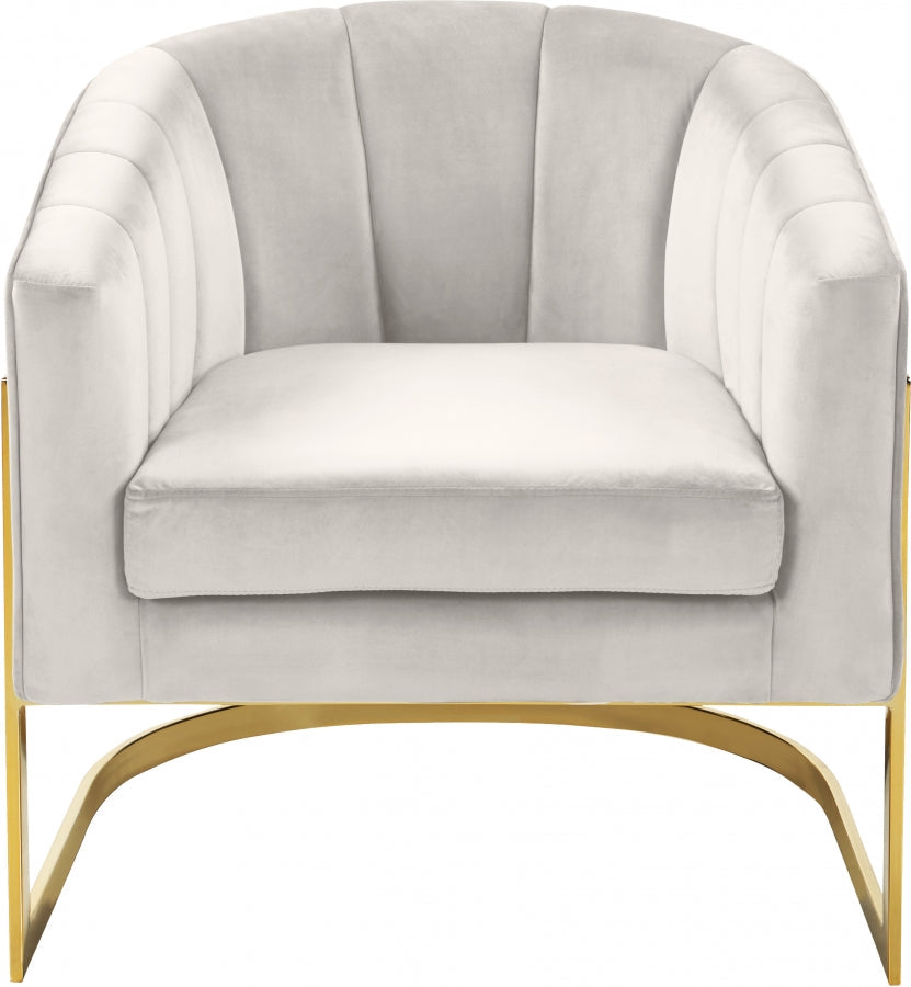 Carter Velvet Upholstered Accent Chair
