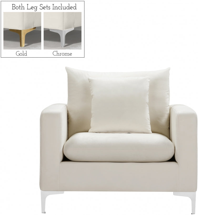 Naomi Velvet Upholstered Chair