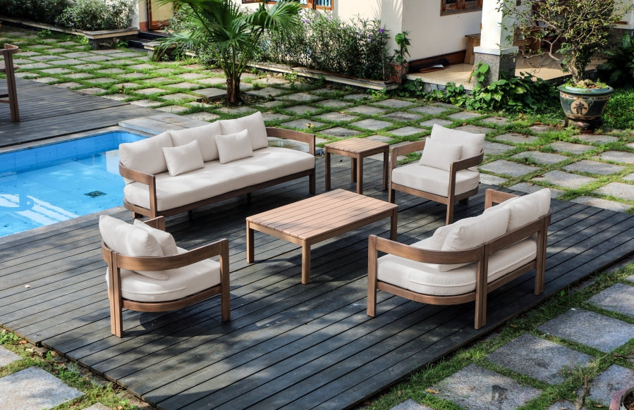 Newport Water Resistant Fabric Upholstered Outdoor Patio Chair